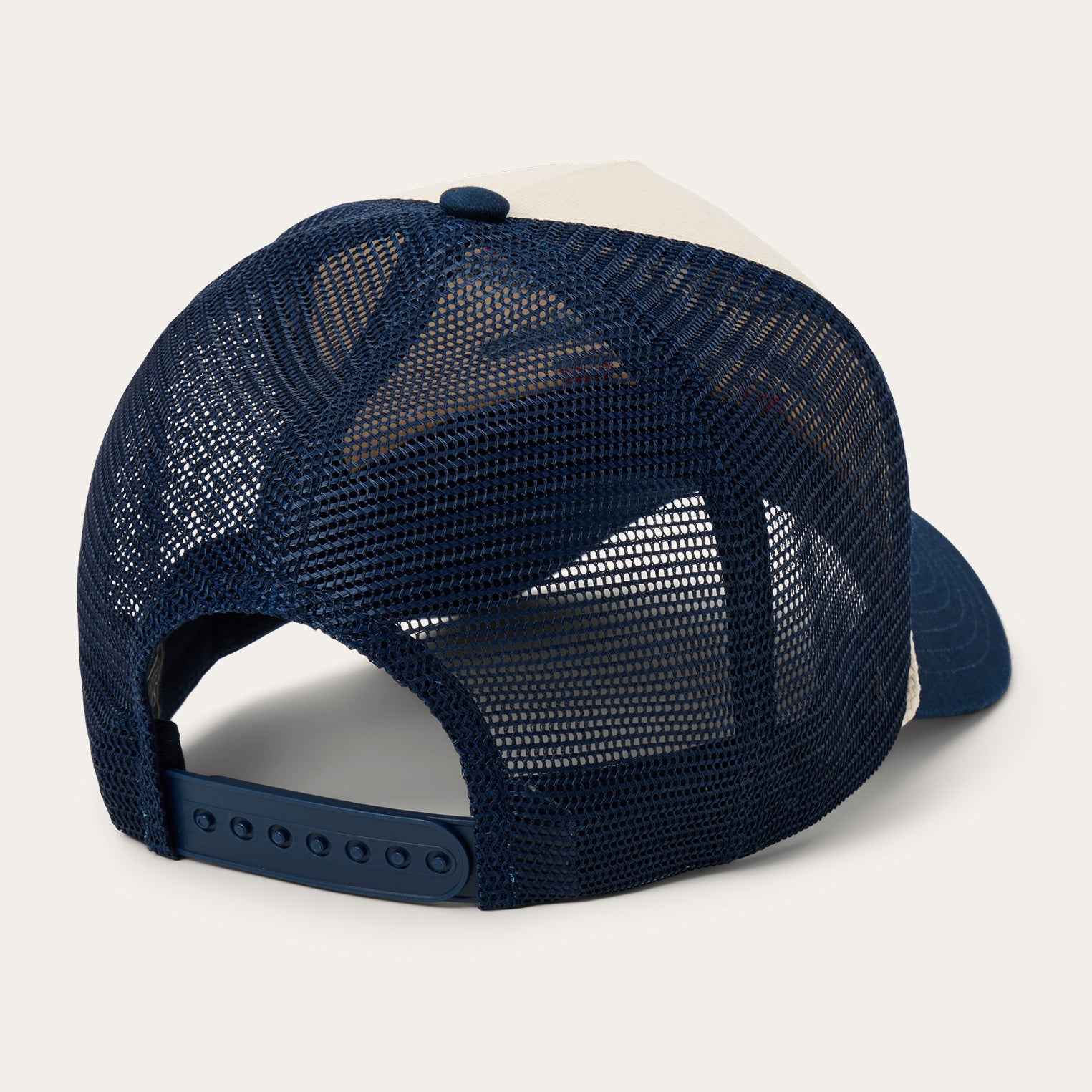 Skull Trucker Hat Off White / Blue