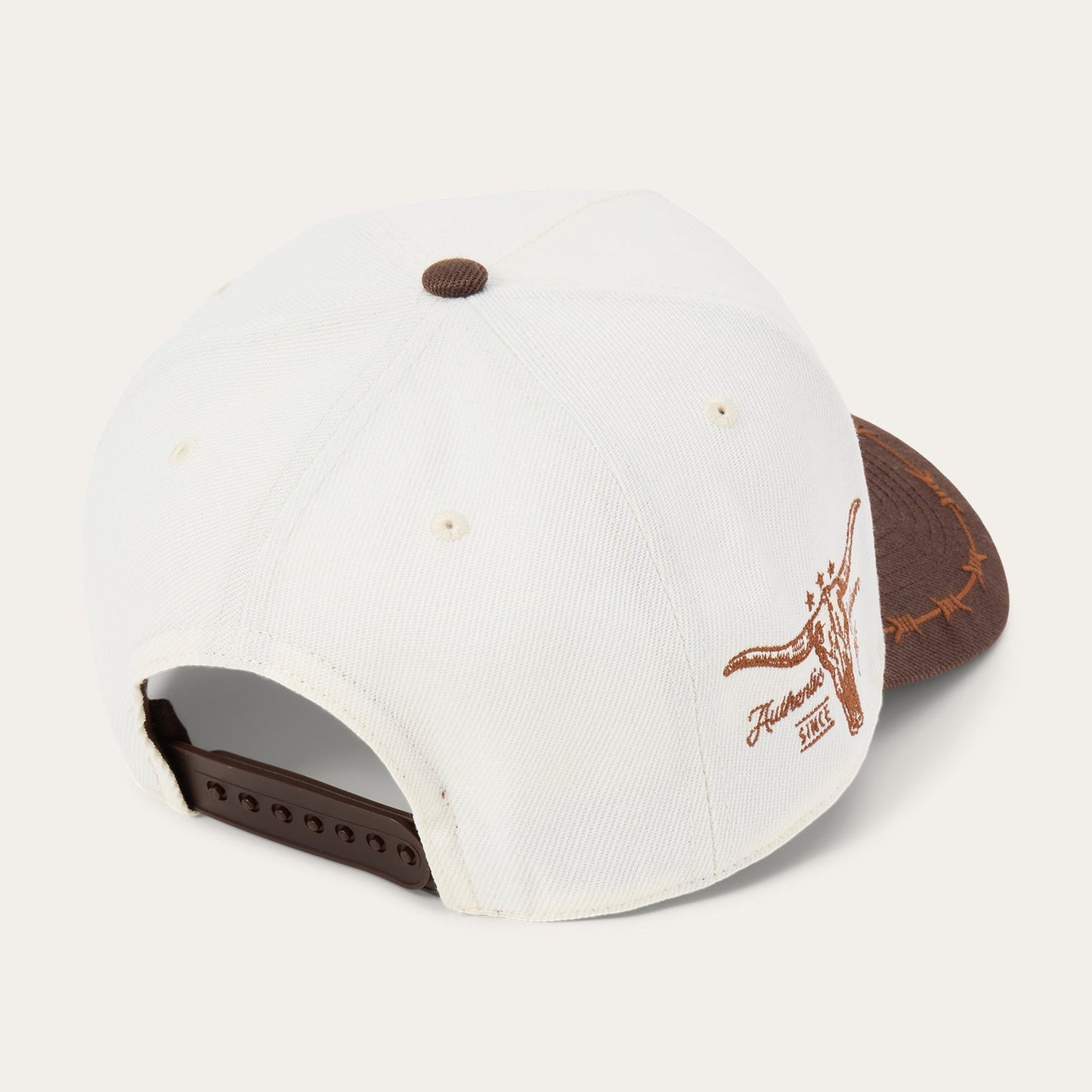 Landscape Trucker Hat Off White / Brown