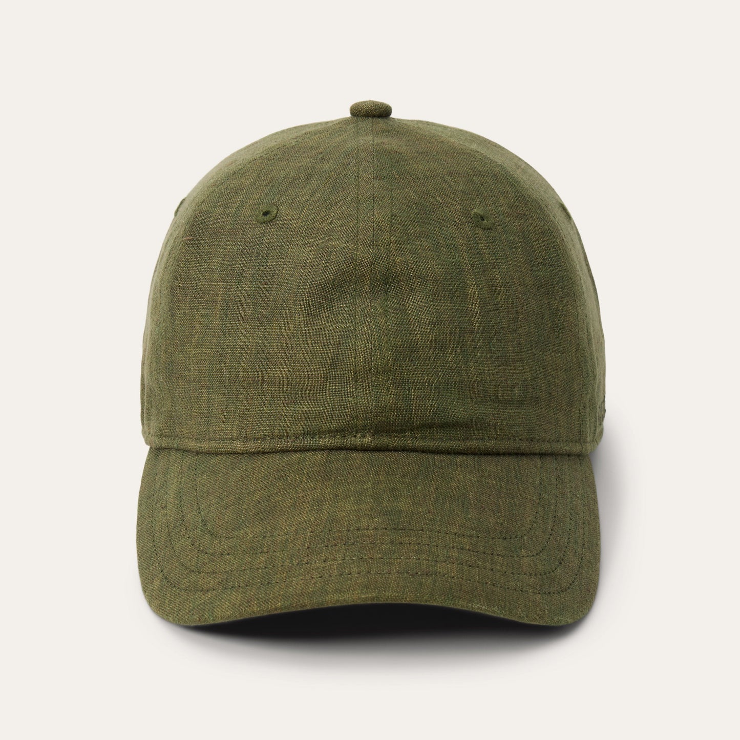 Linen Baseball Cap Olive