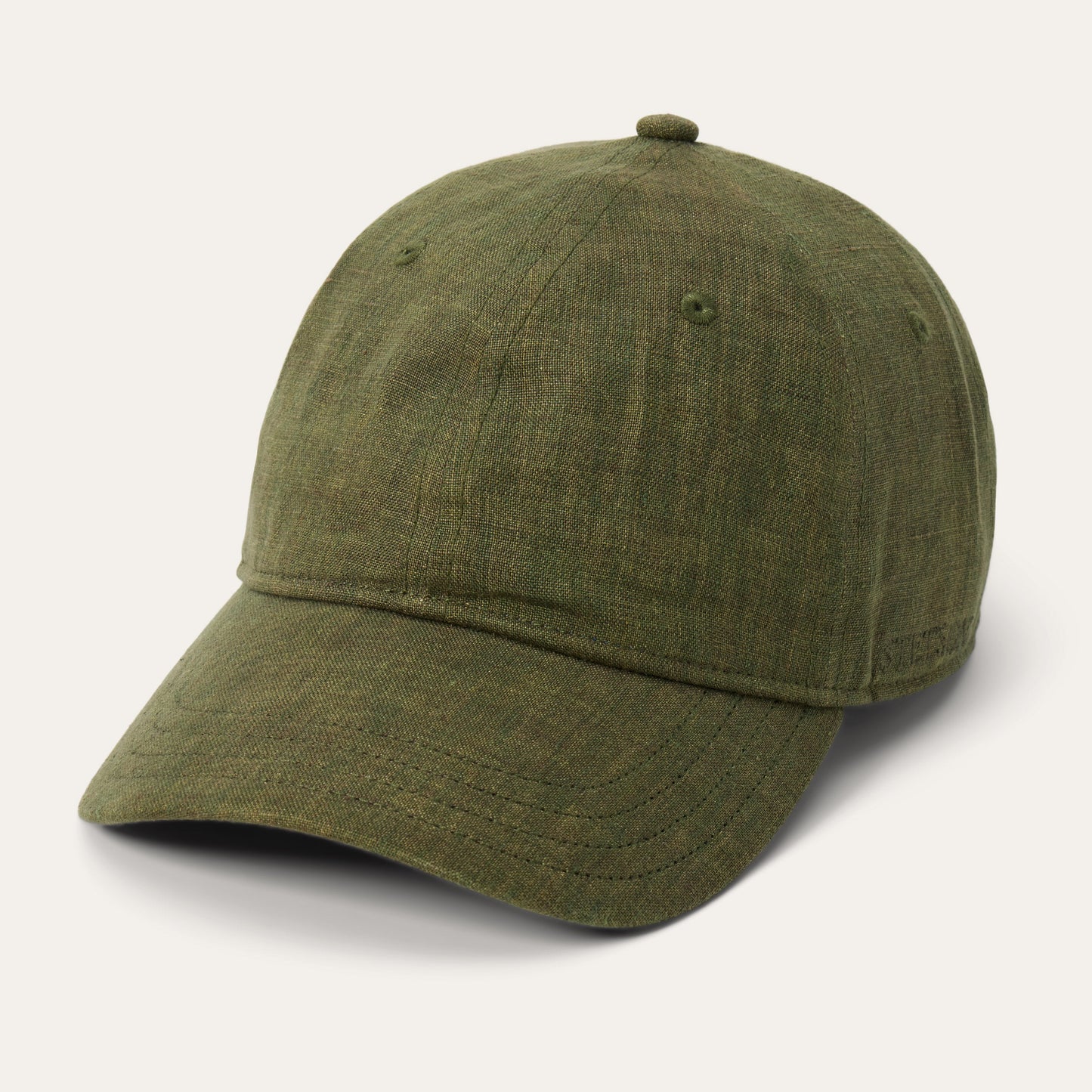 Linen Baseball Cap Olive