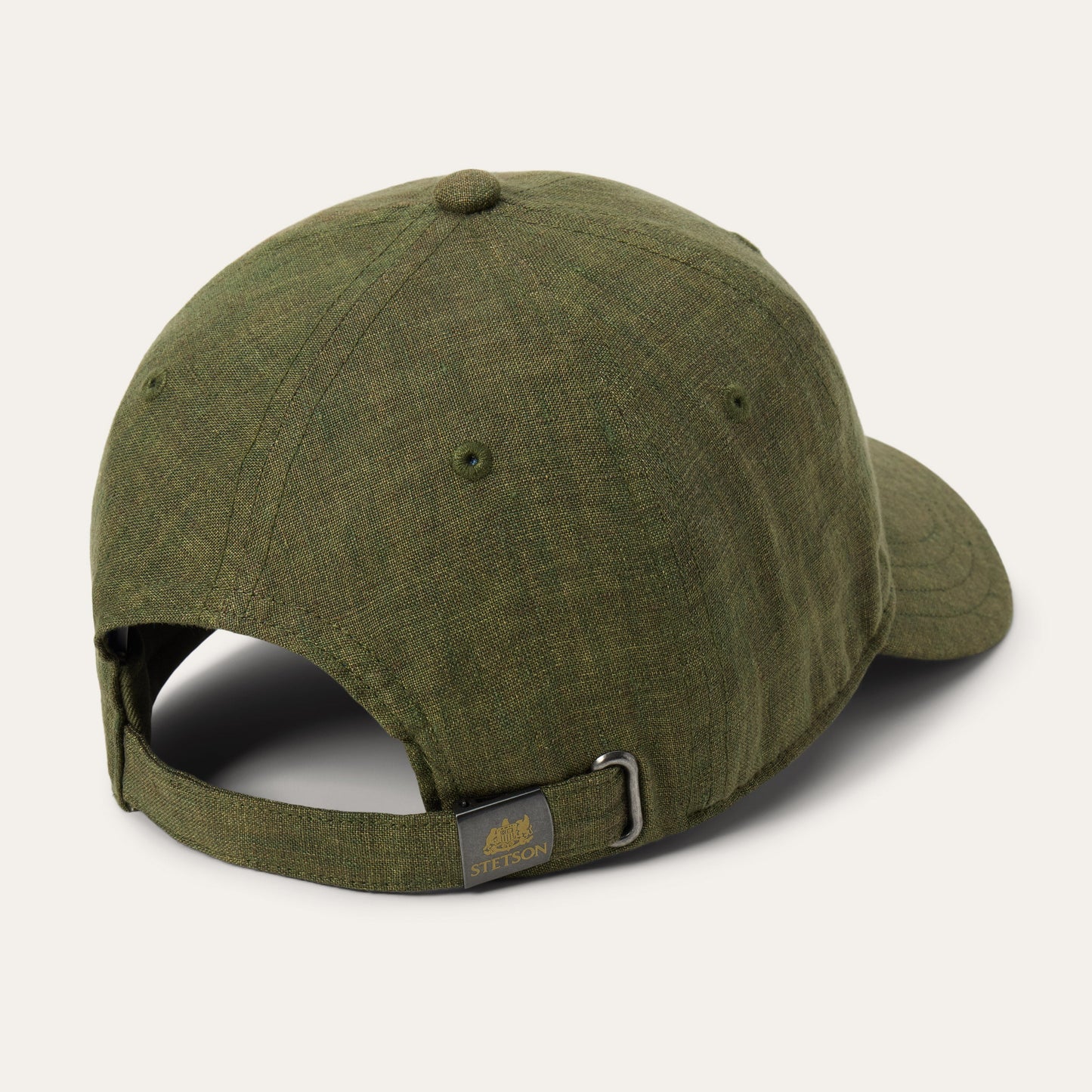 Linen Baseball Cap Olive