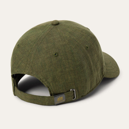 Linen Baseball Cap Olive