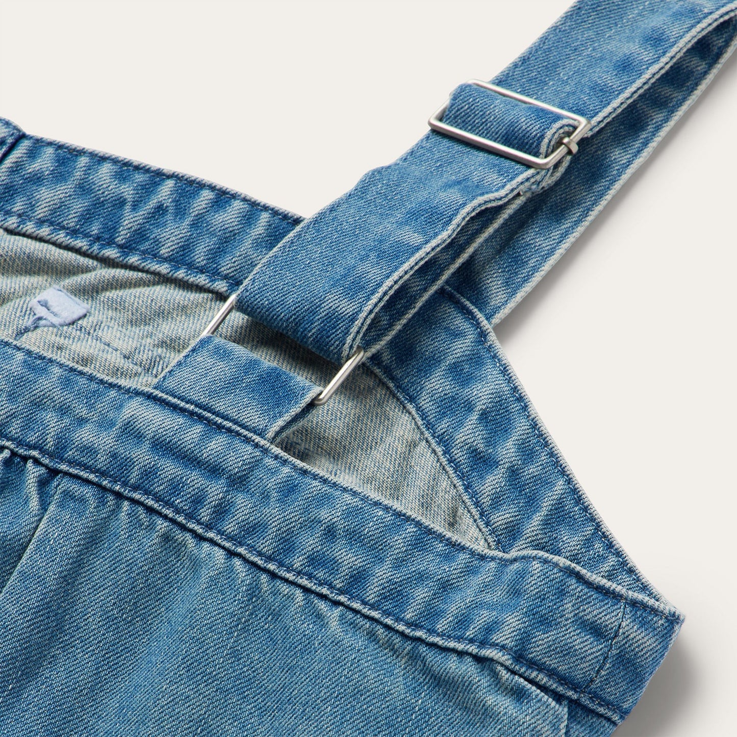 Button Front Denim Tank Top Blue