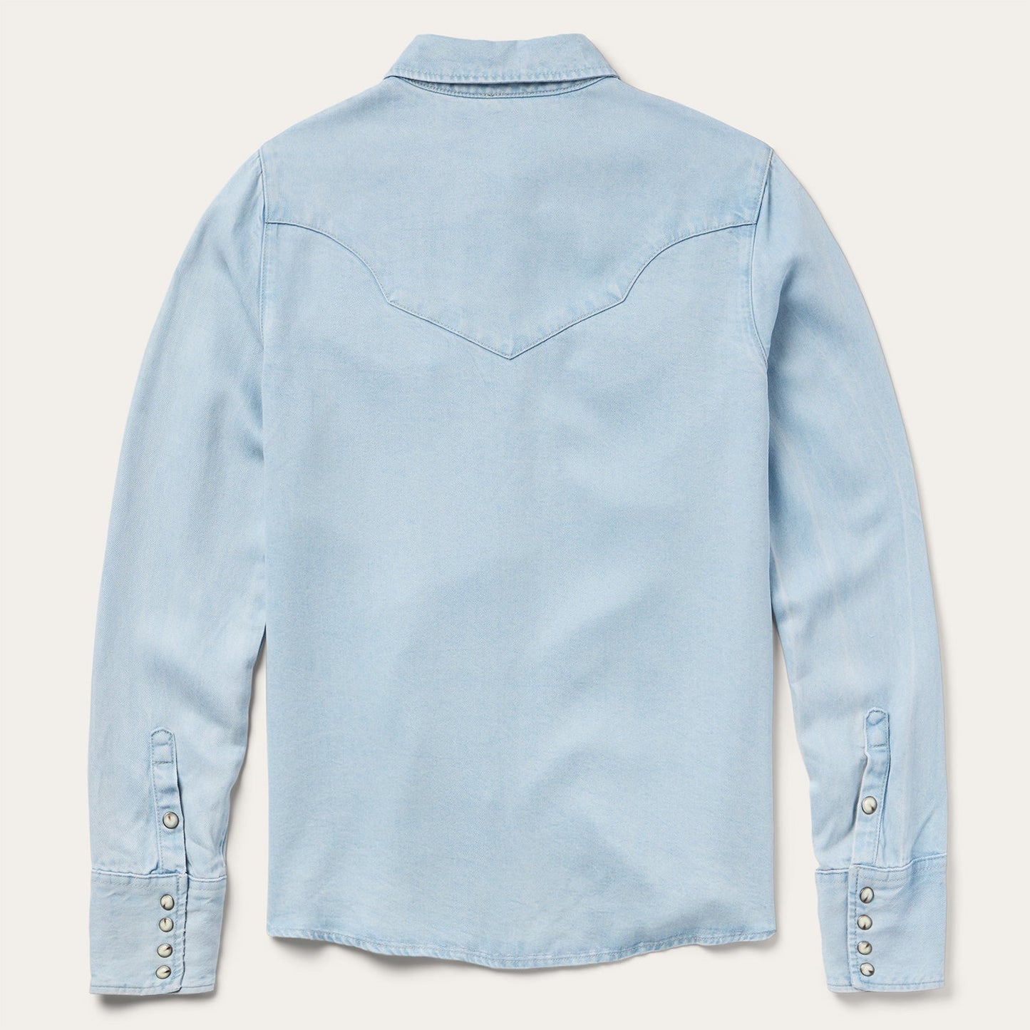 Arrow Pocket Denim Shirt Blue