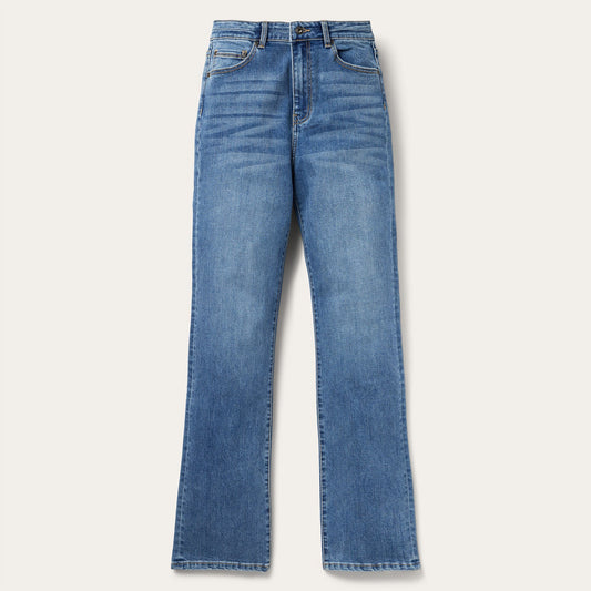 915 High Rise Straight Fit Jeans Blue