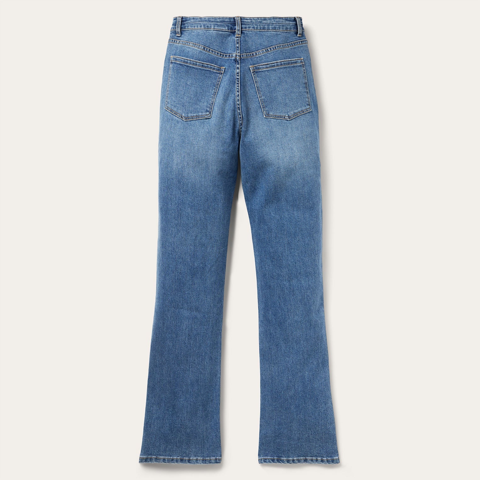 915 High Rise Straight Fit Jeans Blue
