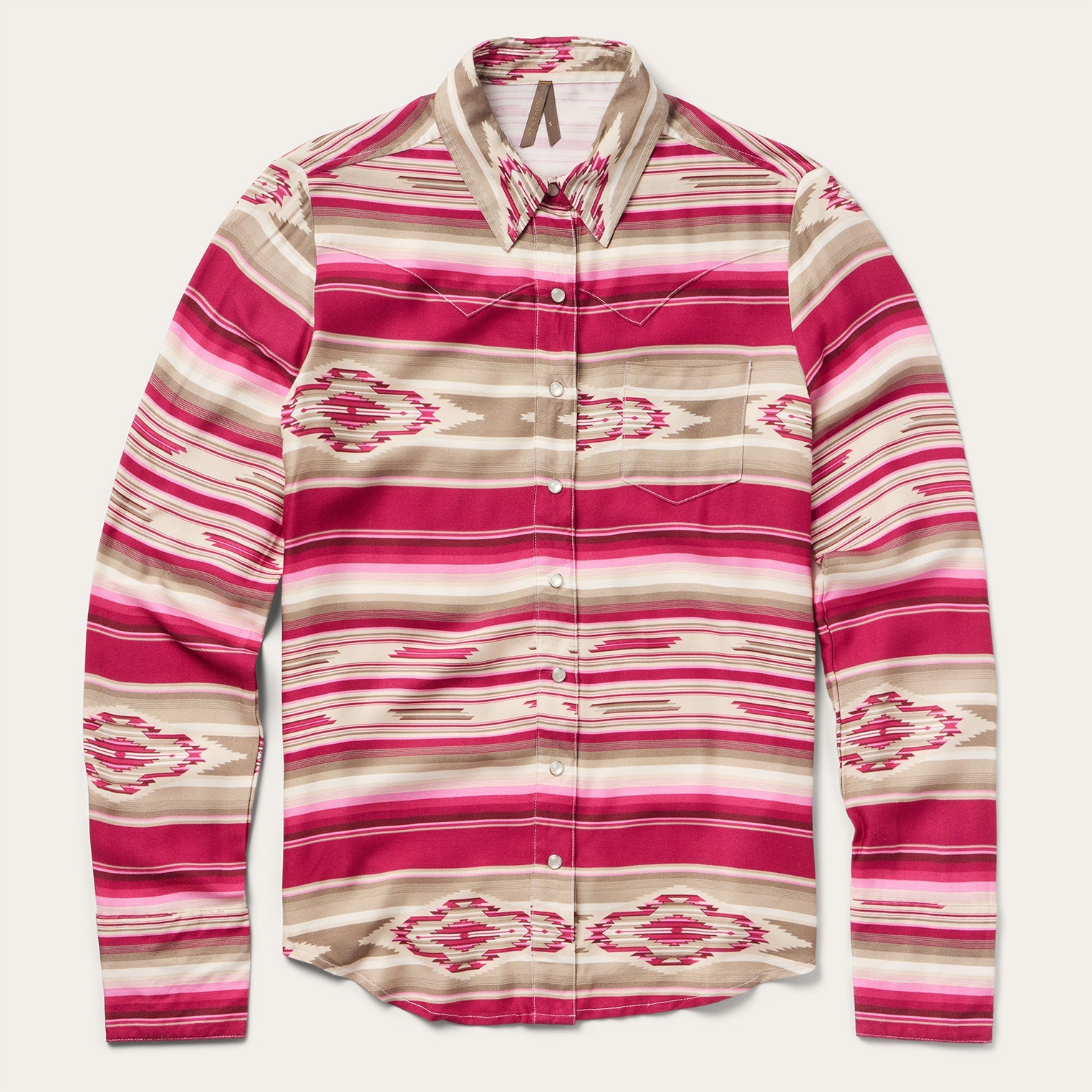 Scarlet Serape Western Shirt Red