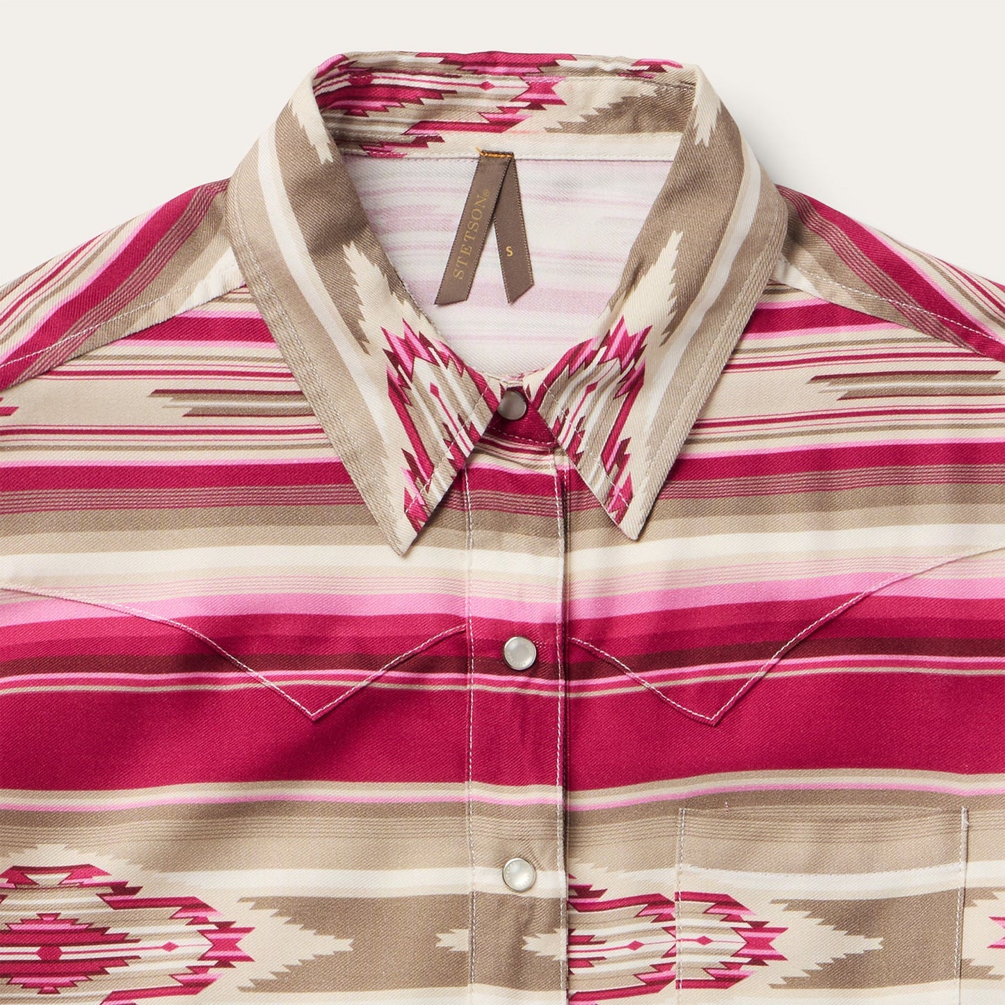 Scarlet Serape Western Shirt Red