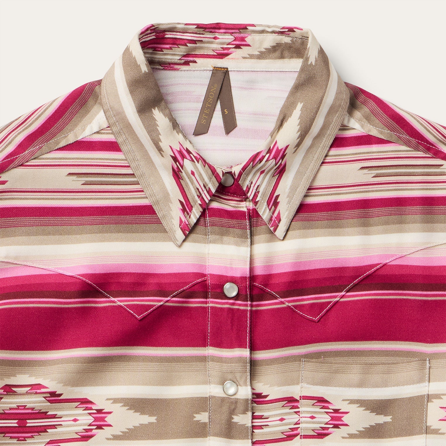 Scarlet Serape Western Shirt Red