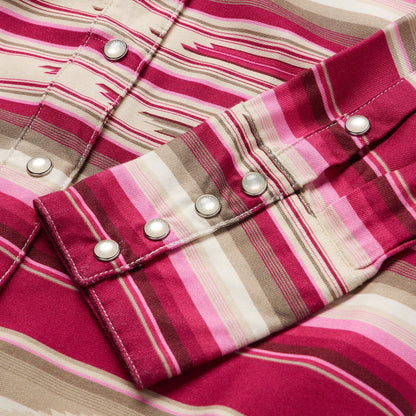 Scarlet Serape Western Shirt Red