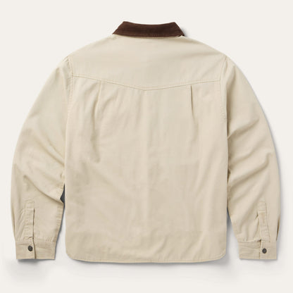 Corduroy Collar Shirt Jacket Tan