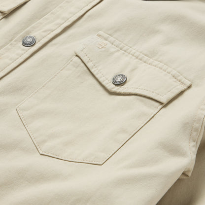 Corduroy Collar Shirt Jacket Tan