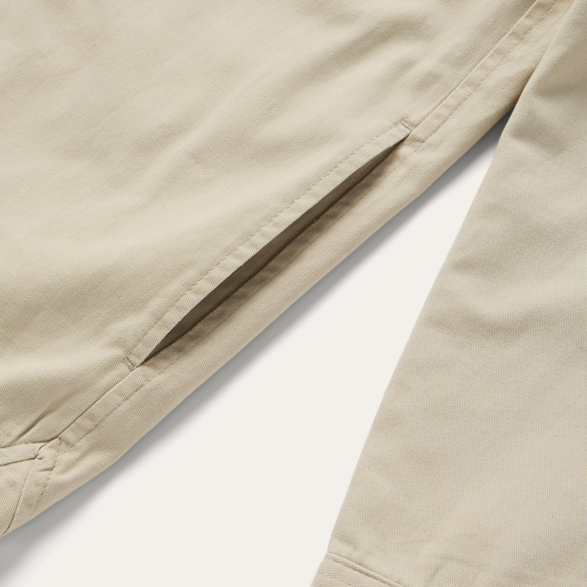 Corduroy Collar Shirt Jacket Tan