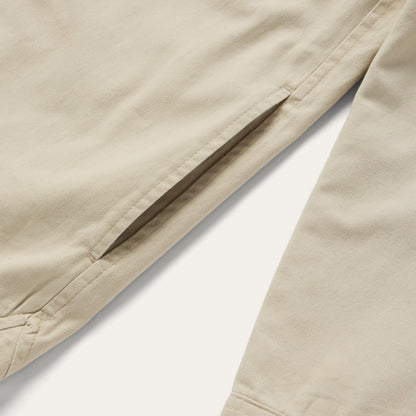 Corduroy Collar Shirt Jacket Tan