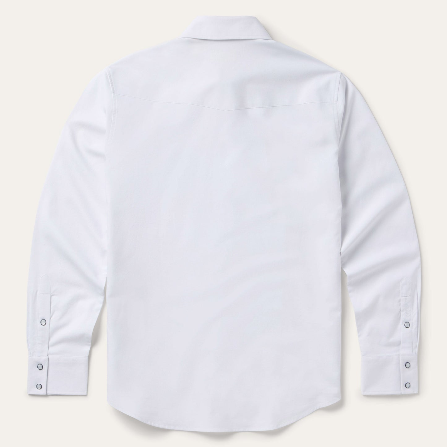 White Oxford Western Shirt White