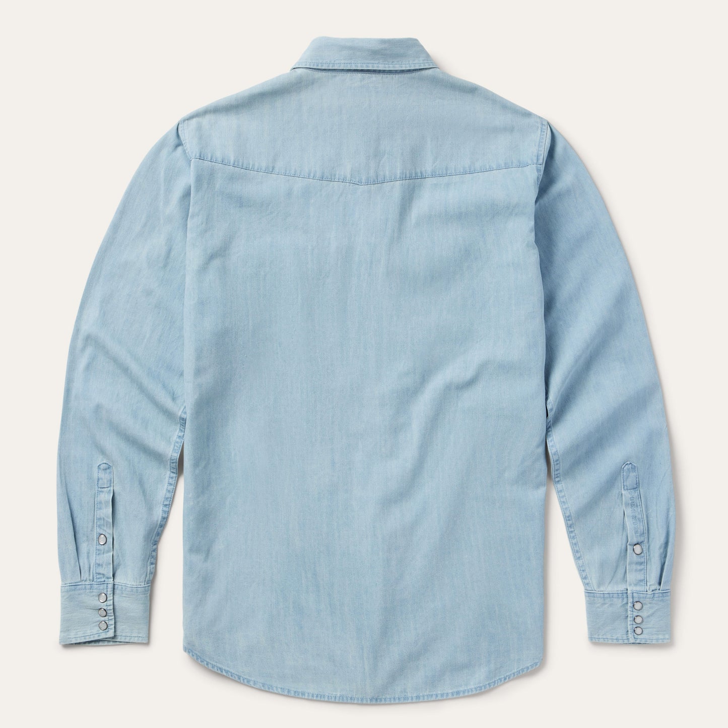 Chambray Oxford Western Shirt Blue