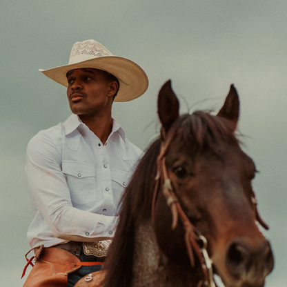 JBS Edition 50X Straw Cowboy Hat Natural