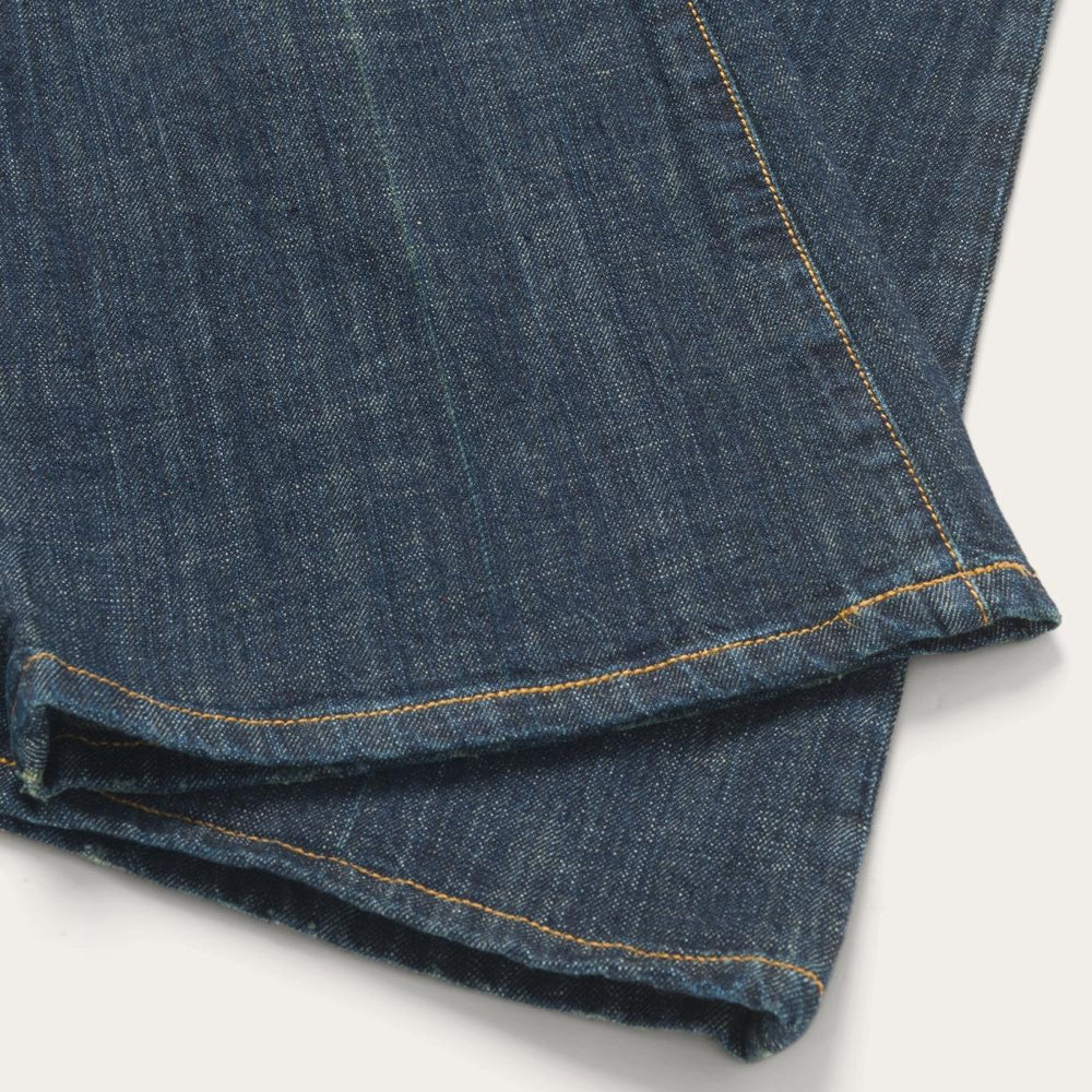 816 Classic Boot Cut Jeans In Dark Wash Blue | Women Stetson Denim