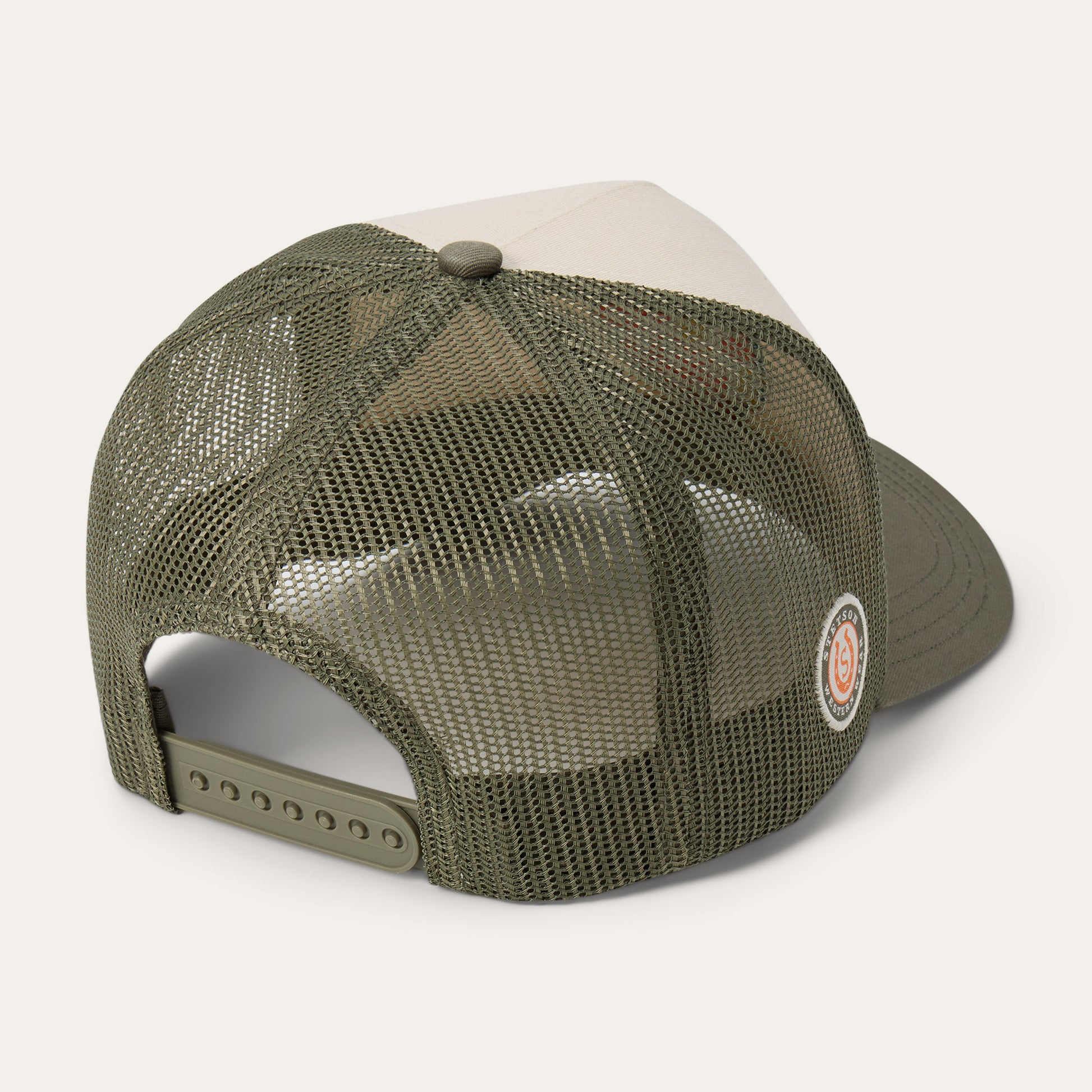 Outlaw Trucker Hat Olive/Cream