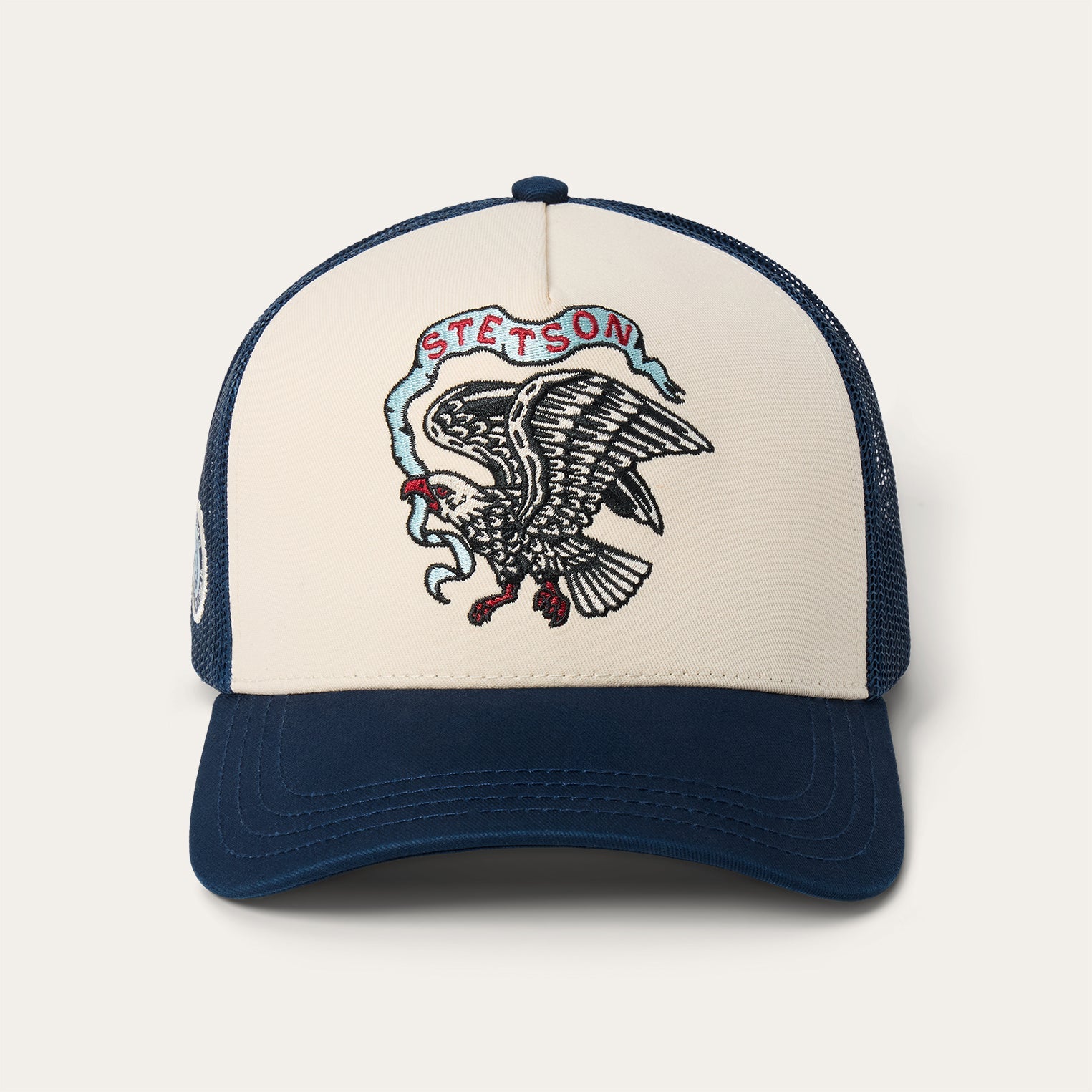 Eagle Trucker Hat Navy