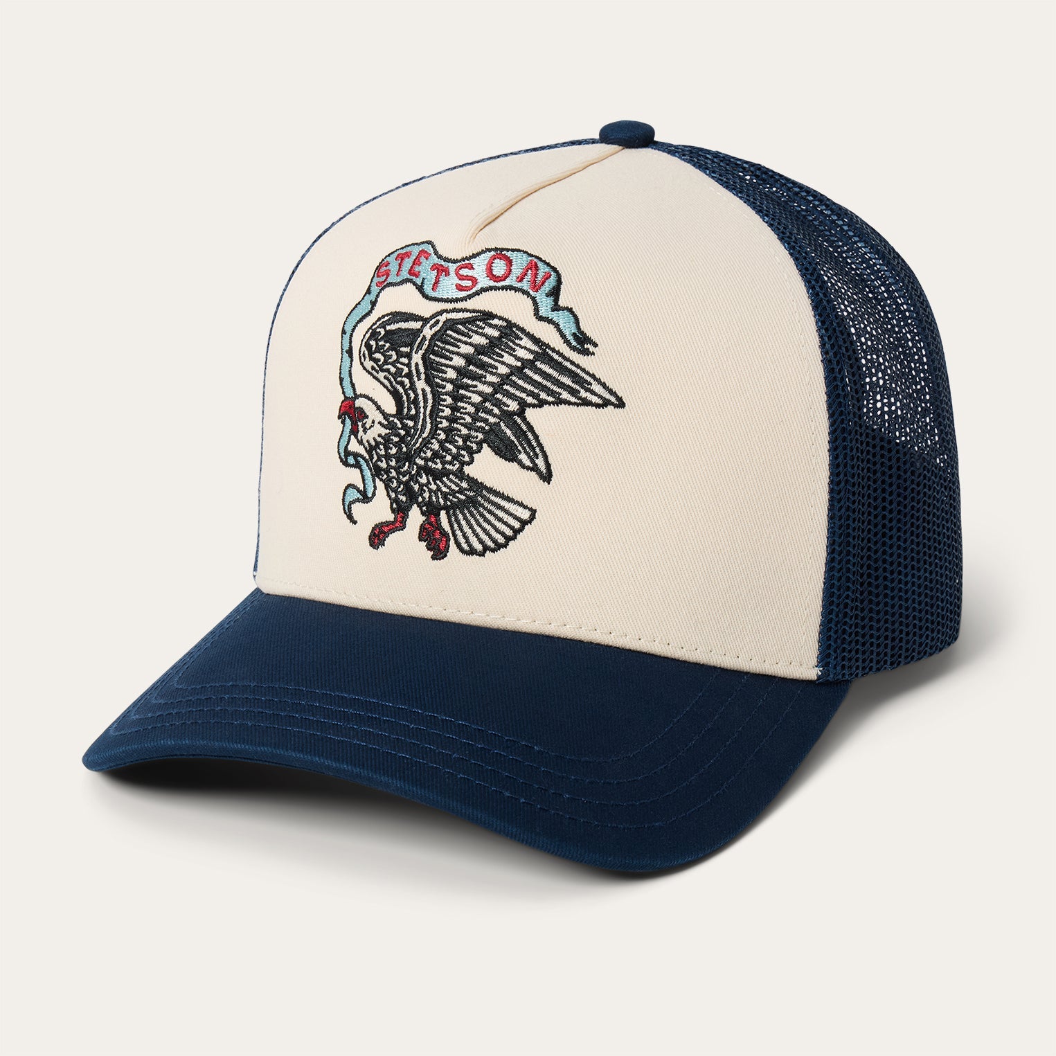 Eagle Trucker Hat Navy