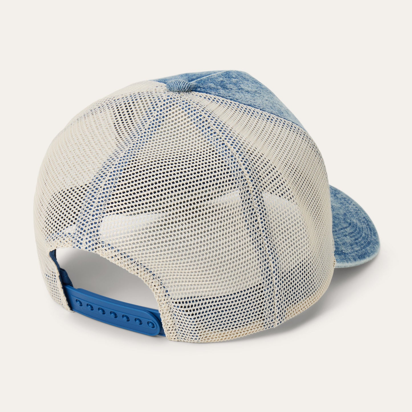 Bison Patch Trucker Hat Denim