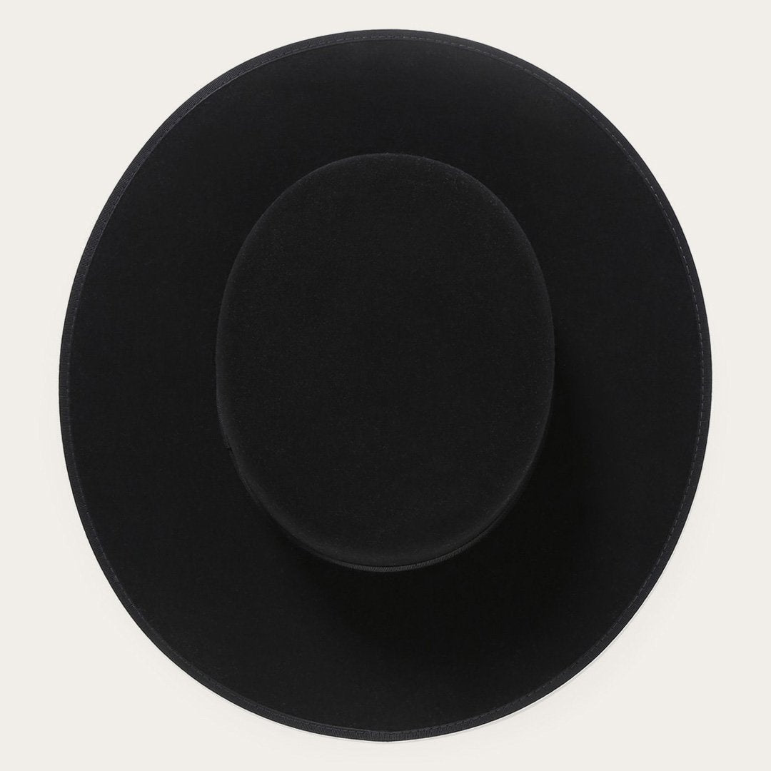 Amish 4X Wool Felt Hat Black | Men/Women Stetson Fedora