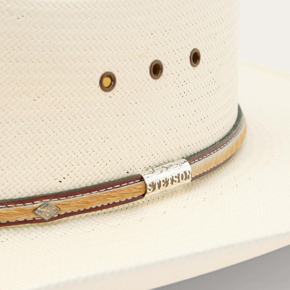 Angus 10X Straw Cowboy Hat Natural | Men/Women Stetson Western