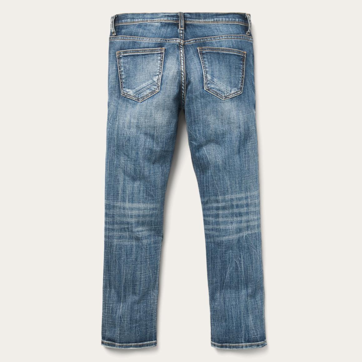 Ankle-Length Boyfriend Fit Jean Blue | Women Stetson Denim