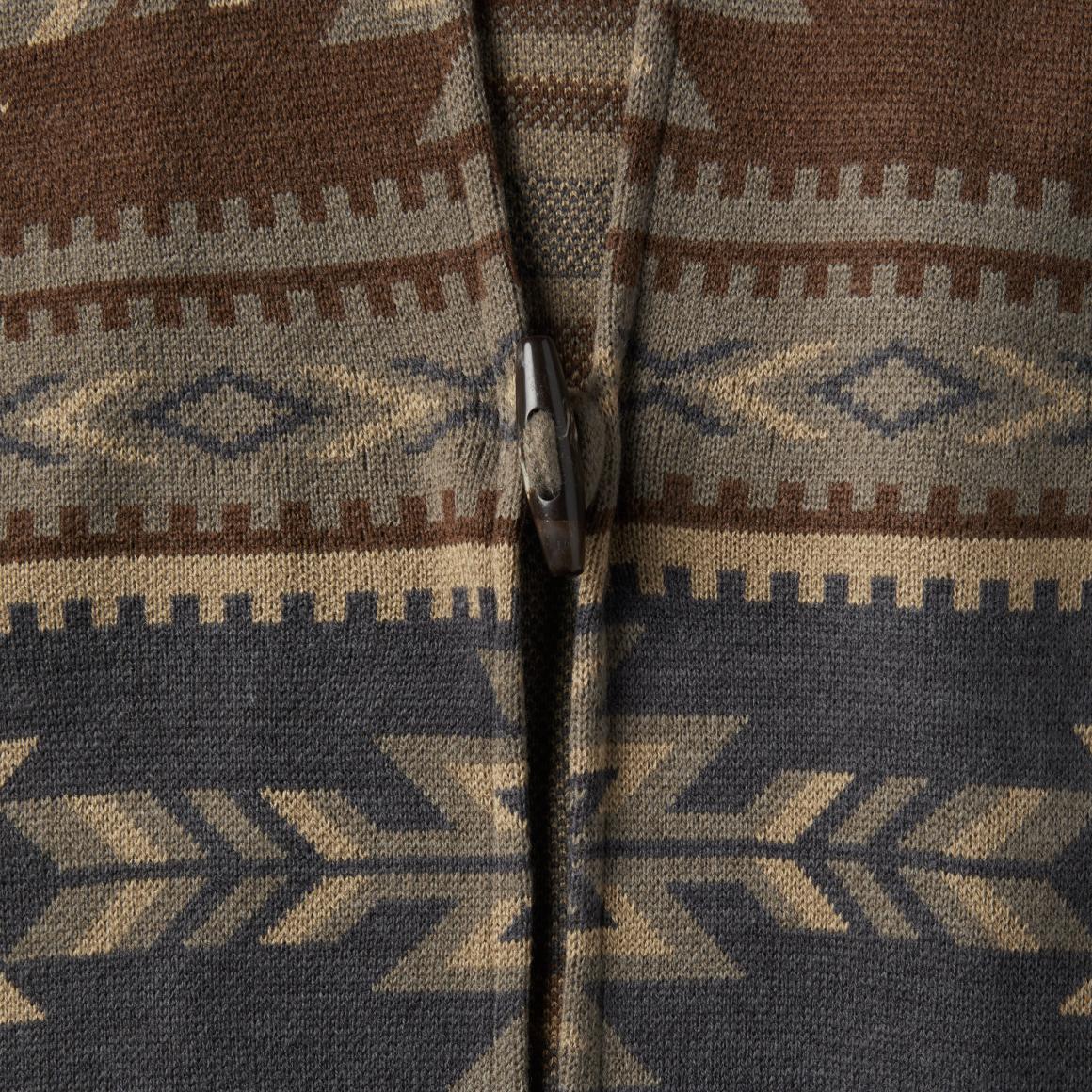 Aztec Print Sweater Poncho Multi | Women Stetson Sweaters
