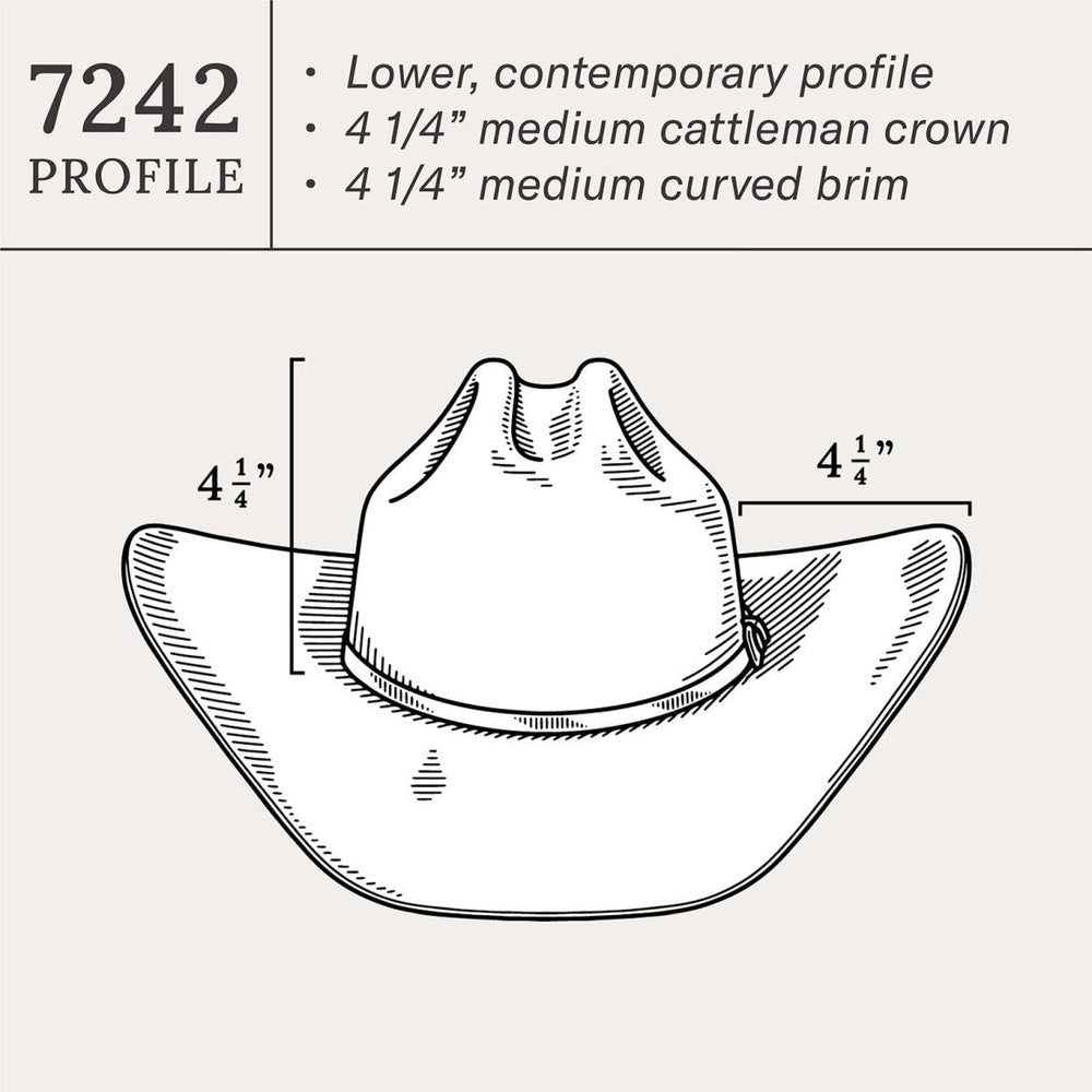 Brenham 4X Cowboy Hat Black | Men/Women Stetson Western