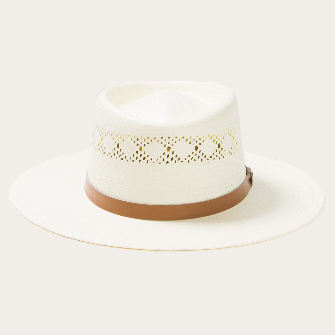 Brentwood Vented Straw Outdoor Hat Natural | Men/Women Stetson Outdoor