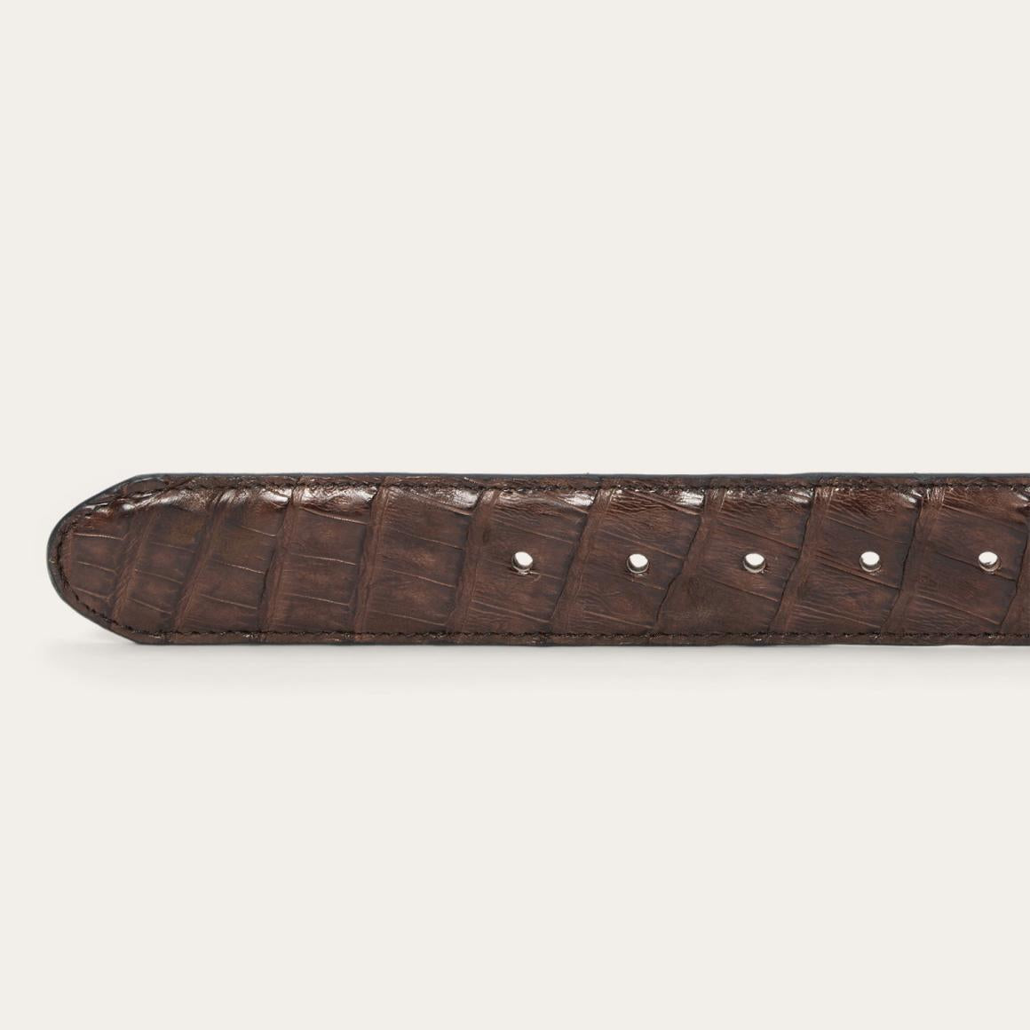 Caiman Western Tab Belt Cigar Classic | Men Stetson Belts