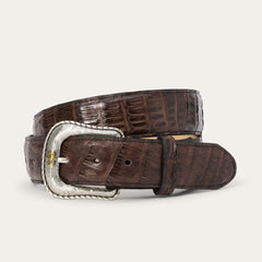 Caiman Western Tab Belt Cigar Classic | Men Stetson Belts