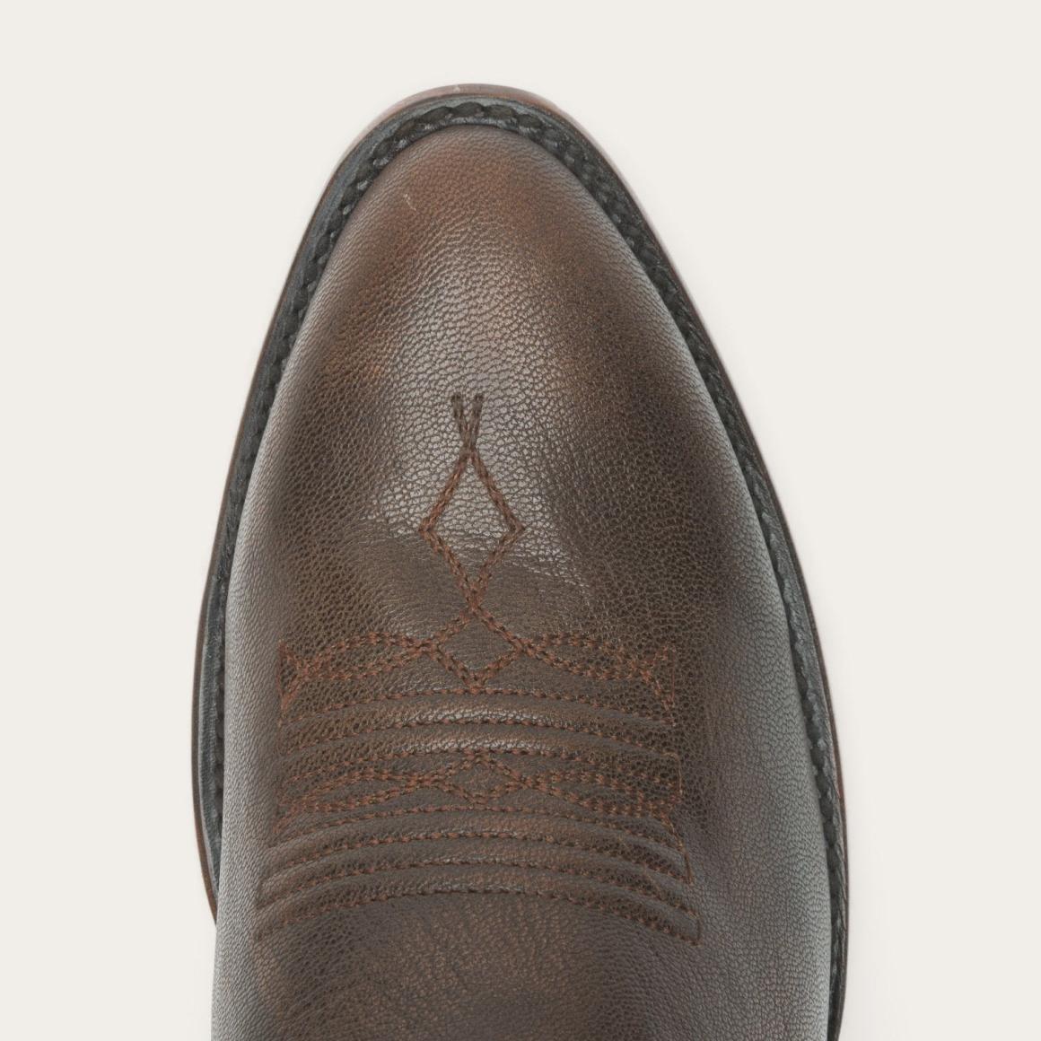 Carlisle Western Boots Distressed Brown | Men Stetson Western