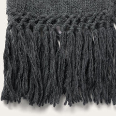 Charcoal Fringed Cardigan Grey | Women Stetson Sweaters