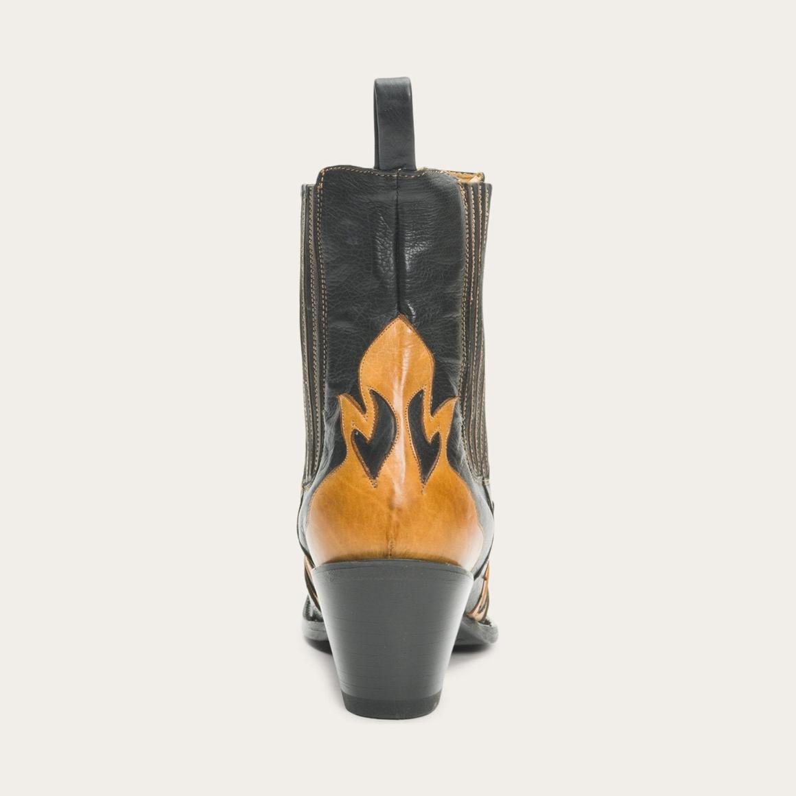 Cici Boots Black | Women Stetson Shorties