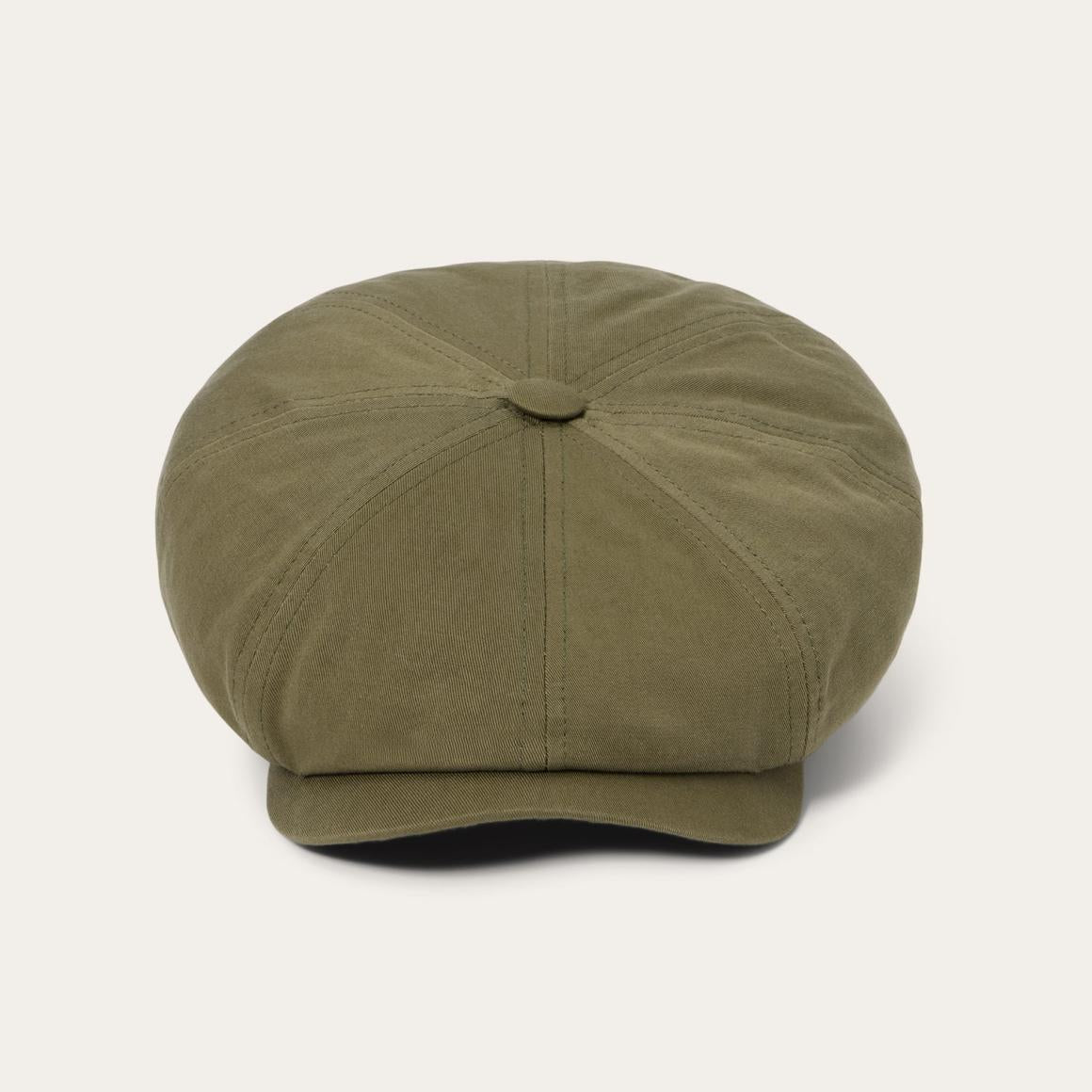 Cotton Hatteras Olive | Men/Women Stetson Caps &amp; Truckers