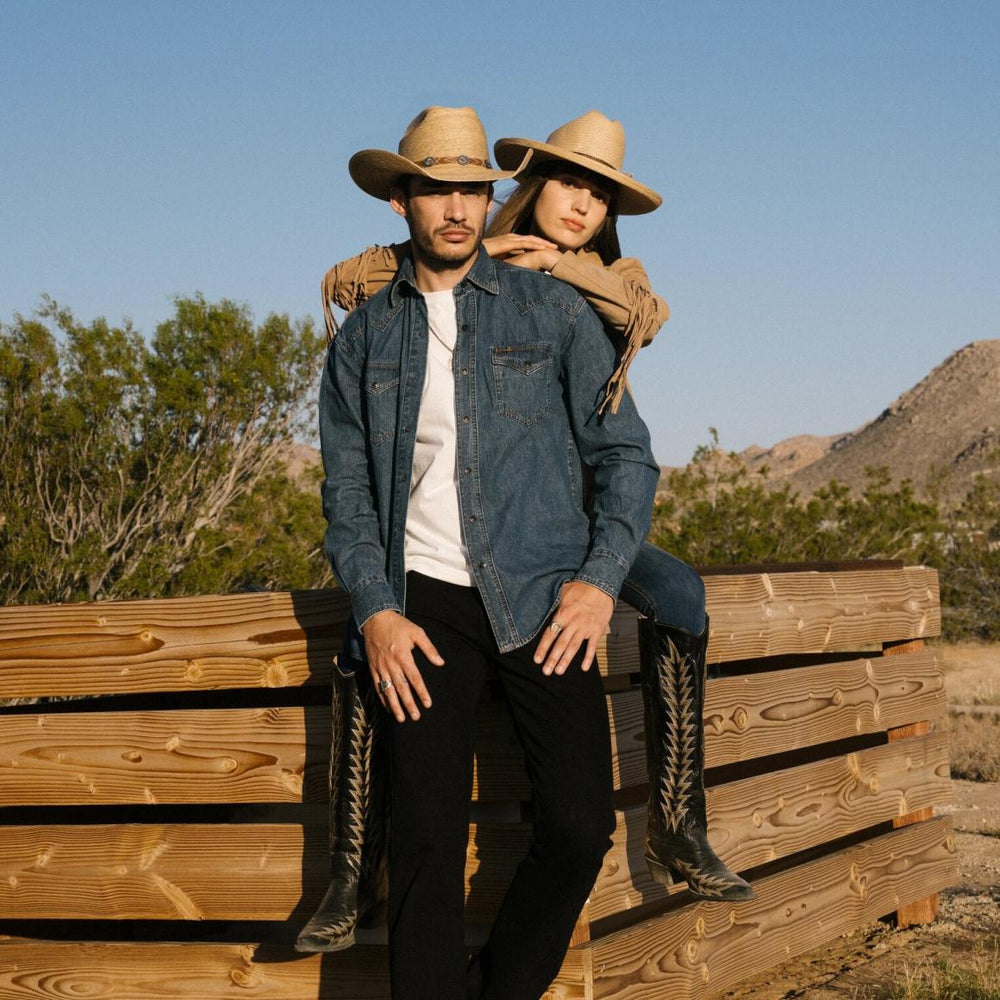 Cowhand Mexican Palm Cowboy Hat Toasted Palm | Men/Women Stetson Outdoor