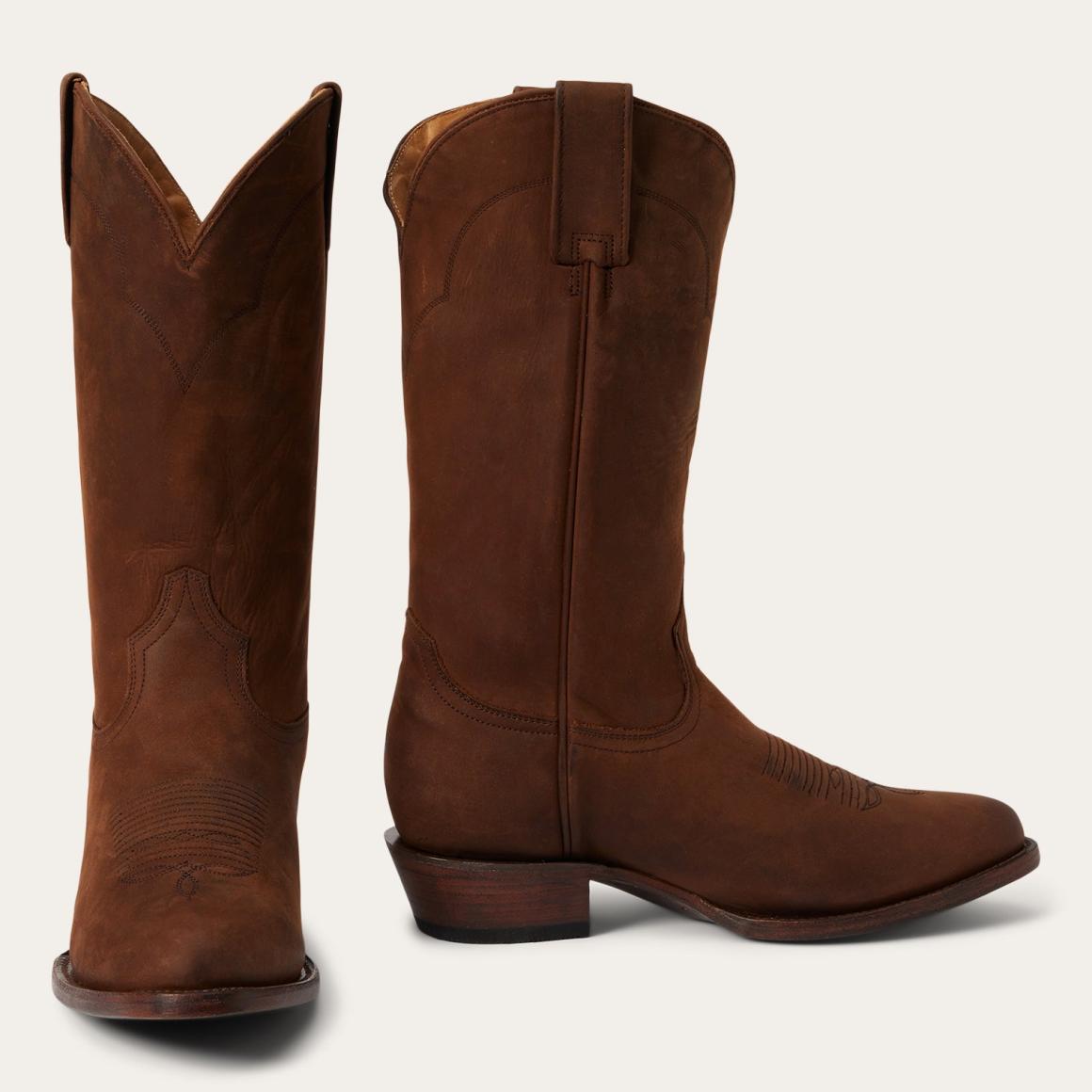 Crockett Boots Brown | Men Stetson Western