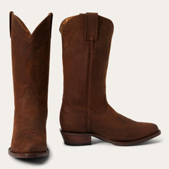 Crockett Boots Brown | Men Stetson Western