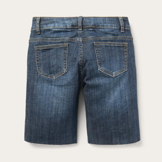 Dark Wash Denim Shorts Blue | Women Stetson Skirts &amp; Shorts