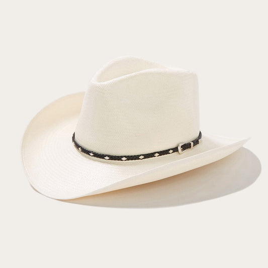 Diamond Jim 8X Straw Cowboy Hat Natural | Men/Women Stetson Western