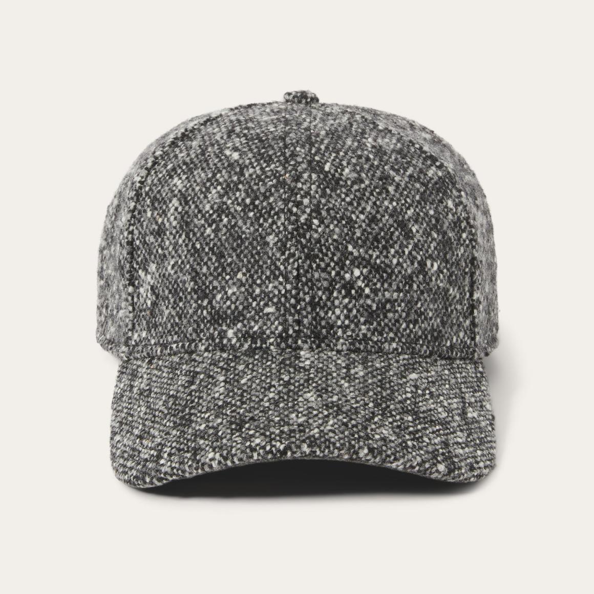 Donegal Wool Baseball Cap Anthracite Donegal | Men/Women Stetson Caps &amp; Truckers