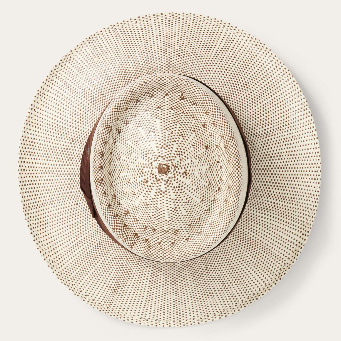 Double Bogey Raffia Straw Hat Natural Brown | Men/Women Stetson Outdoor