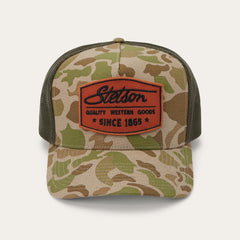 Duck Camo Trucker Cap Duck Camo | Men/Women Stetson Caps &amp; Truckers