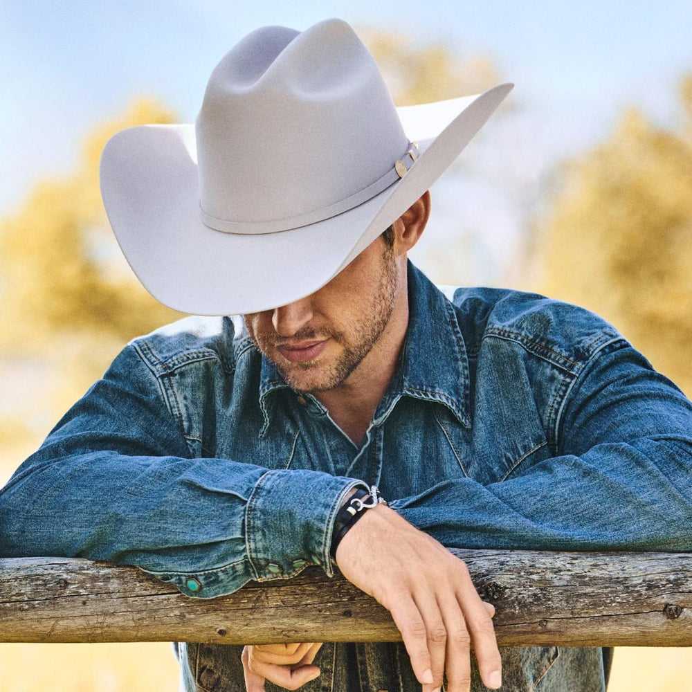 El Presidente 100X Premier Cowboy Hat Black | Men/Women Stetson Western