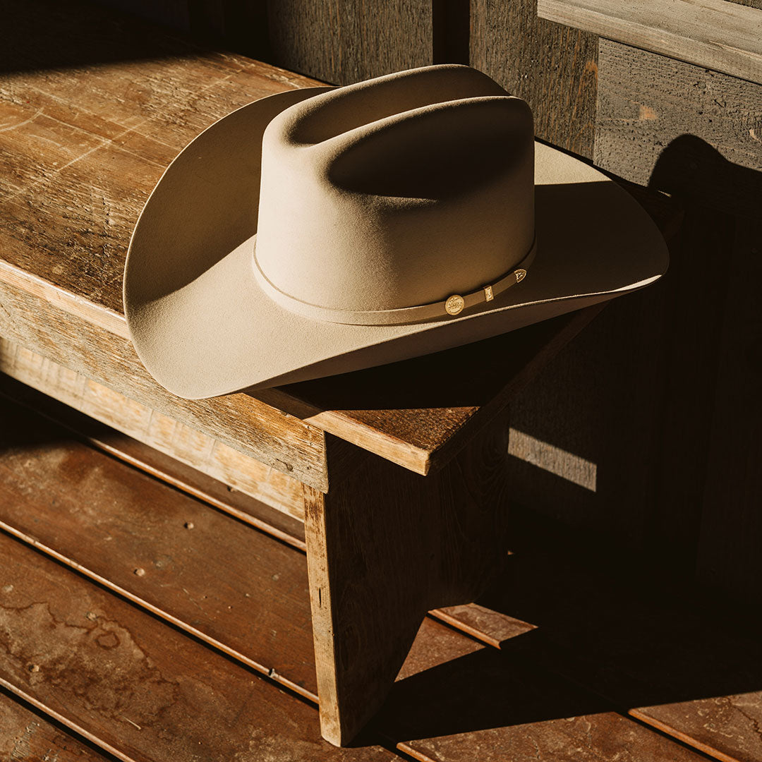 El Presidente 100X Premier Cowboy Hat Black | Men/Women Stetson Western