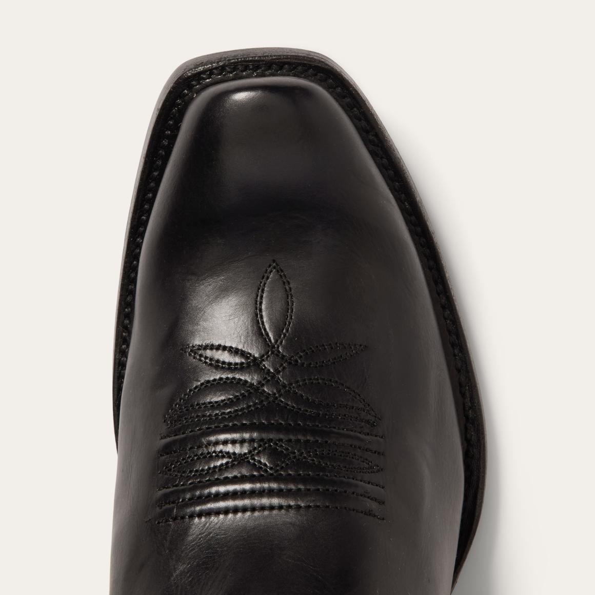 Garrett Boots Black | Men Stetson Western
