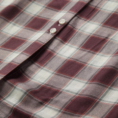 Gaucho Plaid Prairie Shirt Dress Wine | Women Stetson Shirt Dresses